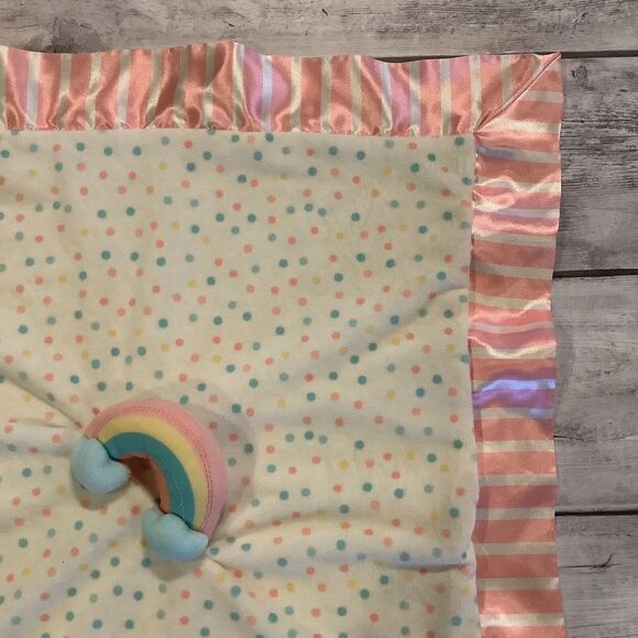 Matilda Jane Dream Chasers Dreaming of Rainbows Baby Security Blanket Lovey - Picture 4 of 16